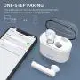 Wireless Earbuds, Cshidworld Bluetooth 5.0 Earbuds Headphones, True Wireless Stereo Earphones with 30Hrs Playback, Hi-Fi Sound Bluetooth Headset with Charging Case One-Step Pairing Noise