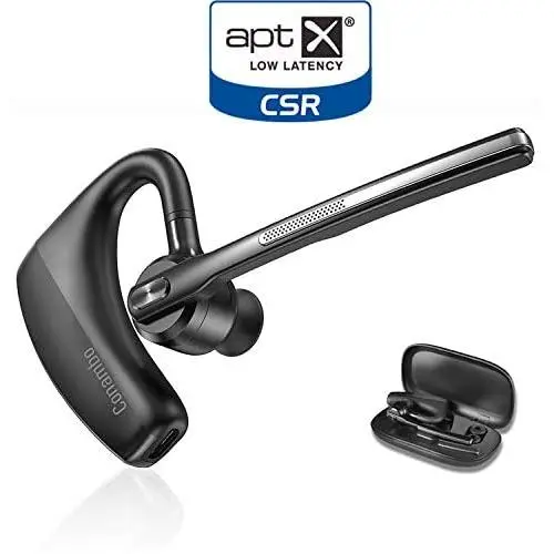 Bluetooth Headset 5.0 with CVC8.0 Dual Mic Noise Cancelling Bluetooth Earpiece 16Hrs Talktime Wireless Headset Hands-Free Earphone for Truck Driver iPhone Android Cell Phones Bluetooth Headset 5.0 with CVC8.0 Dual Mic Noise Cancelling Bluetooth Earpiece 16Hrs Talktime Wireless Headset Hands-Free Earphone for Truck Driver iPhone Android Cell Phones