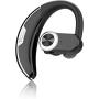 Bluetooth Headset [36Hrs Playtime, 2 Batteries, V4.2] Wireless Bluetooth Earpiece for Cell Phone Noise Canceling Car Earbuds Headphones with Mic Compatible with iPhone Samsung Android (Silver)