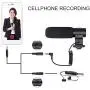 Winterjoys Single-Channel Microphone, Concept Stereo Camcorder Microphone for DSLR Camera Computer Mobile Phone PC Interview Talk Recording Microphone.