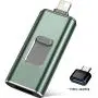 USB Flash Drive 128G, USB Memory Stick 128GB Jump Drive Thumb Drive 3.0 Flash Drive Compatible for iPhone/iPad/PC/Android Password/Touch ID Protected Flash Drive for iOS/iPhone (128G Green USB Flash Drive 128G, USB Memory Stick 128GB Jump Drive Thumb Drive 3.0 Flash Drive Compatible for iPhone/iPad/PC/Android Password/Touch ID Protected Flash Drive for iOS/iPhone (128G Green