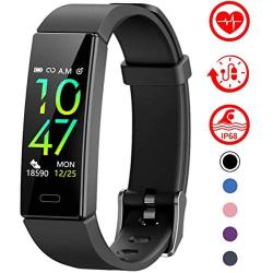 Mgaolo Fitness Tracker with Blood Pressure Heart Rate Sleep Monitor,10 Sport Modes IP68 Waterproof Activity Tracker Fit Smart Watch with Pedometer Calorie Step Counter for Women Men Kids