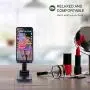 Adjustable Cell Phone Stand, Fully Foldable Desktop Phone Holder Cradle Dock Holder,Tablet Stand for iPhone X Xr Xs max All Smart Phones and Tablets,Ipad(Black) Adjustable Cell Phone Stand, Fully Foldable Desktop Phone Holder Cradle Dock Holder,Tablet Stand for iPhone X Xr Xs max All Smart Phones and Tablets,Ipad(Black)