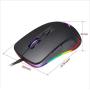 SHENGMASI Wired Mobile Game One-Handed Keyboard Mouse Set