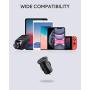 Car Charger, AUKEY Mini USB Cell Phone Car Aapter 24W/4.8A Flush Fit Dual Port for iPhone 11/11 Pro / 11 Pro Max, Samsung S10 Note 10, Google 4XL and More