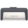 SanDisk 128GB Ultra Dual Drive USB Type-C - USB-C, USB 3.1 - SDDDC2-128G-G46,Gray