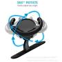 Pop Clip Car Mount,360° Rotation Dashboard Sticker Holder for GPS Navigation Compatible with All Smartphones