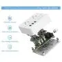 JSVER Compact Travel Power Strip with 3 USB Smart Charging Station and 2 Power Outlet, White JSVER Compact Travel Power Strip with 3 USB Smart Charging Station and 2 Power Outlet, White