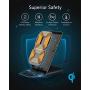 Anker Wireless Charger, PowerWave Stand, Qi-Certified for iPhone 11, 11 Pro, 11 Pro Max, XR, Xs Max, XS, X, 8, 8 Plus, 10W Fast-Charging Galaxy S20 S10 S9 S8, Note 10 Note 9 and More (No AC Adapter)