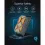 Anker Wireless Charger, 10W Max PowerWave Stand Upgraded, Qi-Certified, 7.5W for iPhone 11, 11 Pro, 11 Pro Max, XR, Xs Max, XS, X, 8, 8 Plus, 10W for Galaxy S20 S10 S9, Note 10 Note 9 (No AC Adapter)