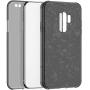 Compatible with Samsung Galaxy S9 Plus Case,PHEZEN Sparkle Bling Crystal Clear Bumper TPU Silicone Rubber Back Cover Slim Fit Shockproof 360 Full Body Protection Case Cover for Galaxy S9 Plus,Black
