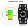 Mini Mobile Phone Fan Radiator with 2000MAH Lithium Battery,4500RPM Heat Dissipation Fan Game Controller Cooling Base