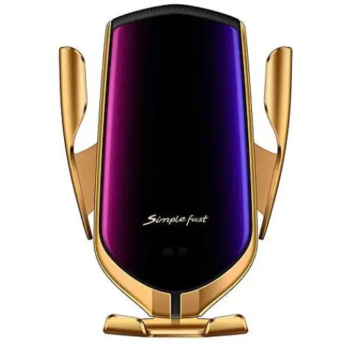 Wireless Car Charger Mount, Auto-Clamping 10W/7.5W Fast Charging for Most Mobile Phones That Support Wireless Charging Wireless Car Charger Mount, Auto-Clamping 10W/7.5W Fast Charging for Most Mobile Phones That Support Wireless Charging