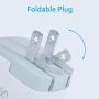 USB C Charger, Solucky Foldable Dual Port 18W Wall Charger with Power Delivery PD 3.0 and One USB Power Port for iPhone 11/XS/SE/Max/XR/X/8/7/6/Plus, iPad Pro/Air,Samsung Galaxy S10/S9, and More