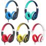 Kids Headphones Elecder i41 Headphones for Kids Children Girls Boys Teens Foldable Adjustable On Ear Headphones with 3.5mm Jack for iPad Cellphones Computer Kindle Airplane School Black&Blue