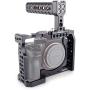 MAGICRIG DSLR Camera Cage with Top Handle Grip for Sony A7RIII /A7III /A7SII Camera to Quick Release Extension Kit