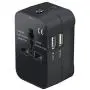 Travel Adapter, Worldwide All in One Universal Travel Adaptor Wall AC Power Plug Adapter Wall Charger with Dual USB Charging Ports for USA EU UK AUS Cell Phone Laptop Travel Adapter, Worldwide All in One Universal Travel Adaptor Wall AC Power Plug Adapter Wall Charger with Dual USB Charging Ports for USA EU UK AUS Cell Phone Laptop