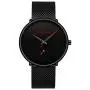 Mens Watches Ultra-Thin Minimalist Waterproof - Fashion Wrist Watch for Men Unisex Dress with Stainless Steel Mesh Band