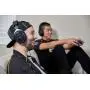 CORSAIR HS50 - Stereo Gaming Headset - Discord Certified Headphones - Designed to Work with Playstation 4 (PS4) - Blue CORSAIR HS50 - Stereo Gaming Headset - Discord Certified Headphones - Designed to Work with Playstation 4 (PS4) - Blue