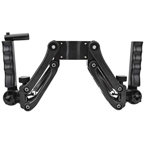 Vbestlife Camera Dual Handle Grip, 4 Axis Anti-Shake Adjustable Gimbal Stabilizer Extension Bracket for DJI Ronin S