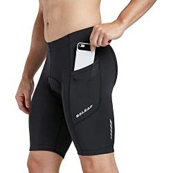 BALEAF Mens Cycling Shorts Padded Bike Riding Bicycle Pants Quick Dry Tights UPF 50+