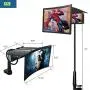 12" 3D Curve Phone Screen Magnifier with Gooseneck Phone Holder,HD Screen Magnifier with Adjustable Clamp Lazy Phone Stand Phone Screen Amplifier Enlarger Compatible with for Smartphone Phone (Black) 12" 3D Curve Phone Screen Magnifier with Gooseneck Phone Holder,HD Screen Magnifier with Adjustable Clamp Lazy Phone Stand Phone Screen Amplifier Enlarger Compatible with for Smartphone Phone (Black)