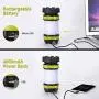 AlpsWolf Camping Lantern Rechargeable Camping Flashlight 4000mAh Power Bank,6 Modes, IPX4 Waterproof, Led Lantern Camping, Hiking, Outdoor Recreations, USB Charging Cable Included AlpsWolf Camping Lantern Rechargeable Camping Flashlight 4000mAh Power Bank,6 Modes, IPX4 Waterproof, Led Lantern Camping, Hiking, Outdoor Recreations, USB Charging Cable Included