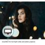 Movo LED-30 Mini LED Light Panel with Adjustable Brightness and Rechargeable Battery - Portable Light Perfect for Photography, Videos, and More