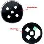 Ubrokeifixit Compatible Back Rear Lens Glass with Tape Replacement for Samsung Galaxy Watch 46mm SM-R800 R805/Galaxy Watch 42mm SM-R810 R815 Black(Rear Cover NOT Included) Ubrokeifixit Compatible Back Rear Lens Glass with Tape Replacement for Samsung Galaxy Watch 46mm SM-R800 R805/Galaxy Watch 42mm SM-R810 R815 Black(Rear Cover NOT Included)