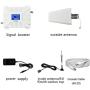 Easygnal Cell Phone Signal boster for 2G 3G 4G LTE AT&T,Verizon,T-Mobile, Daul Band 2/5 850/1900Mhz, Repeater Amplifier Kit for Home and Office
