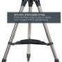 Celestron - AstroMaster 90EQ Refractor Telescope - Refractor Telescope for Beginners - Fully-Coated Glass Optics - Adjustable-Height Tripod - BONUS Astronomy Software Package