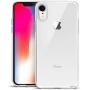 Unov Case Clear with Design Slim Protective Soft TPU Bumper Embossed Pattern [Support Wireless Charging] Cover for iPhone XR 6.1 Inch(Crystal Clear)