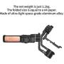 FeiyuTech AK2000s Gimbal Camera Handheld Stabilizer with Versatile Handle LCD Screen for DSLR Camera Sony a6300 a6400 a6500 Canon M50 EOS R Panasonic Nikon Fujifilm(Advanced Version)