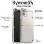 OtterBox Symmetry Clear Series Case for iPhone 11 – Stardust (Silver Flake/Clear)