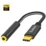 USB C to 3.5mm Headphone Adapter - USB Type C to AUX Audio Jack Hi-Res DAC Dongle Cable Cord Compatible with Pixel 4 3 2 XL, Samsung Galaxy S20 Ultra Z Flip S20+ S10 S9 Plus Note 10, iPad Pro USB C to 3.5mm Headphone Adapter - USB Type C to AUX Audio Jack Hi-Res DAC Dongle Cable Cord Compatible with Pixel 4 3 2 XL, Samsung Galaxy S20 Ultra Z Flip S20+ S10 S9 Plus Note 10, iPad Pro