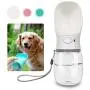 QQPETS Dog Water Bottle for Walking, Dispenser Pet Portable Dogs Cats 12OZ Travel Drink Bottle Bowls BPA Freee,Leak Proof,Food Grade Plastic QQPETS Dog Water Bottle for Walking, Dispenser Pet Portable Dogs Cats 12OZ Travel Drink Bottle Bowls BPA Freee,Leak Proof,Food Grade Plastic