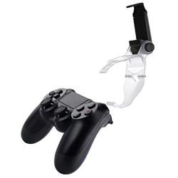 Megadream PS4 Controller Android Phone Gaming Mount Holder for Sony Playstation PS4, PS4 Slim, PS4 Pro & Samsung Galaxy S8 S8+ S7 Edge S7 S6 Note 8 6, HTC, LG, Sony, Nokia, Huawei with OTG Data Cable