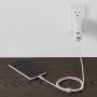 AmazonBasics Nylon Braided USB-C to Lightning Cable, Apple MFi Certified Charger for iPhone 11 Pro/11 Pro Max - Rose Gold, 3-Foot