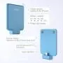 oisle Portable Charger Mini Power Bank PowerCore 2200mAh Wireless External Backup Battery Pack High-Speed Ultra Thin Charging Compatible with iPhone 5(s)/6(s)/7(p)/8(p)/X- Dark Blue
