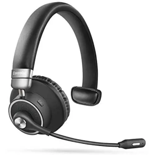 Bluetooth Headset 5.0, Pro 24 Hrs Talktime Noise Cancelling Wireless Headset with Mute Button for Cell Phones Business Office Trucker-M91 Bluetooth Headset 5.0, Pro 24 Hrs Talktime Noise Cancelling Wireless Headset with Mute Button for Cell Phones Business Office Trucker-M91