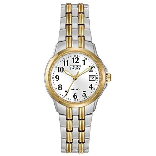 Citizen Watches EW1544-53A Eco-Drive Silhouette Sport Two-Tone Watch