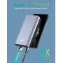 Updated 25000mAh Power Bank for Phone, Ultra Compact Portable Charger External Battery Pack for Cell Phone with USB C/ A in Dual Port Compatible with iPhone 6/6s/7/8/X/XS/XR/11/SE2, iPad, Dusty Blue Updated 25000mAh Power Bank for Phone, Ultra Compact Portable Charger External Battery Pack for Cell Phone with USB C/ A in Dual Port Compatible with iPhone 6/6s/7/8/X/XS/XR/11/SE2, iPad, Dusty Blue