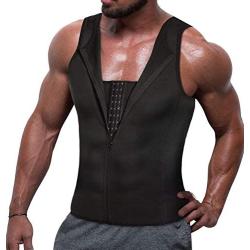 TAILONG Men Compression Shirt for Body Slimming Tank Top Shaper Tight Undershirt Tummy Control Girdle