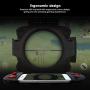 Mobile Game Controller, DoinMaster Wireless Gamepad Controller Joystick Telescopic Game Controller for iOS Android iPhone Tablet PC TV Box (Renewed)