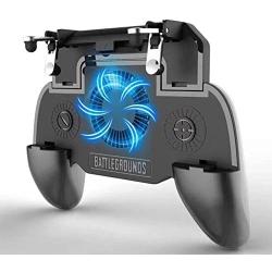 PUBG Mobile Game Controller, Sensitive Shooter Controller Joysticks Gamepad with Cooling Fan and Charging Power Bank, Phone Triggers Gamepad for PUBG/Knives Out/L1R1