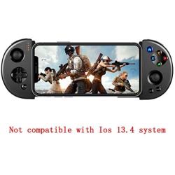 Wireless Android/iOS Game Controller, Retractable Telescopic PUBG Mobile Controller Joystick Gamepad with L3 R3 Buttons for iPhone and Android Phones