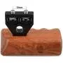 CAMVATE DSLR Wooden Handle Grip with Connector for DV Video Camera Cage(1 Pair) CAMVATE DSLR Wooden Handle Grip with Connector for DV Video Camera Cage(1 Pair)