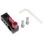 CAMVATE 15mm Rod Clamp Holder with 1/4" Thread for DSLR Rig Rail Support Magic Arm Monitor CAMVATE 15mm Rod Clamp Holder with 1/4" Thread for DSLR Rig Rail Support Magic Arm Monitor