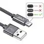 JSAUX Micro USB Cable Android, (2-Pack 6.6FT) Micro USB to USB A High Speed Sync Charger Nylon Braided Cord Compatible Samsung Galaxy S6 S7 Edge J7 Note 5,Kindle,LG,Xbox,PS4,Camera,Smartphones(Grey) JSAUX Micro USB Cable Android, (2-Pack 6.6FT) Micro USB to USB A High Speed Sync Charger Nylon Braided Cord Compatible Samsung Galaxy S6 S7 Edge J7 Note 5,Kindle,LG,Xbox,PS4,Camera,Smartphones(Grey)