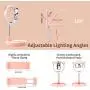 Zecti 10 inch Ring Light with Stand and Phone Holder, LED Selfie Light Ring with Dimmable 3 Color Modes and 10 Brightness for Live Stream Makeup Photography Compatible with iPhone Xs Android-Pink Zecti 10 inch Ring Light with Stand and Phone Holder, LED Selfie Light Ring with Dimmable 3 Color Modes and 10 Brightness for Live Stream Makeup Photography Compatible with iPhone Xs Android-Pink